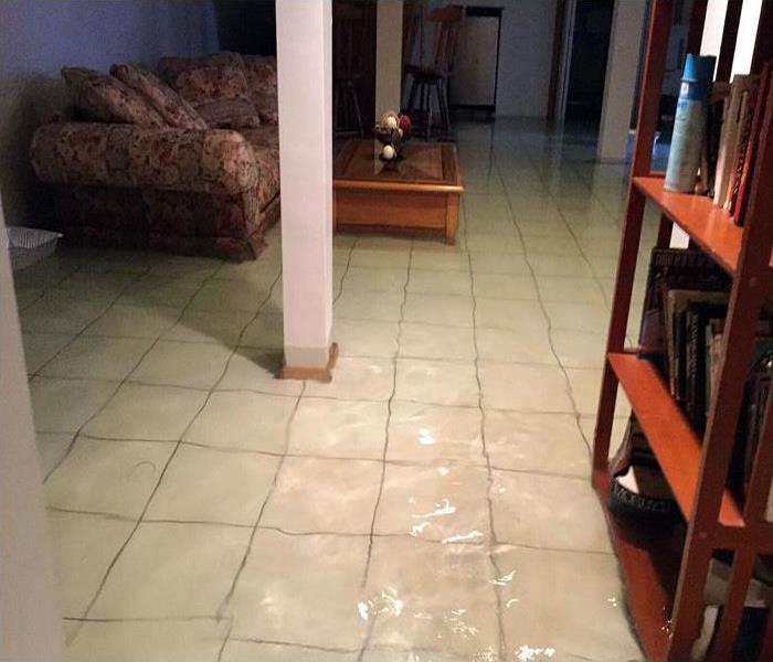 inches of water in a Centerville home after storm